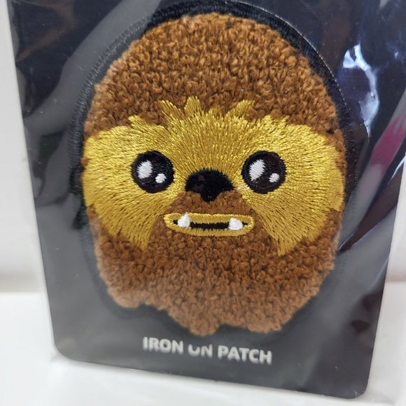 New Star Wars Chewbacca Chewie Force Awakens Lucasfilm Iron On Patch-‎ Bioworld - Picture 2 of 4
